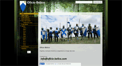 Desktop Screenshot of oficio-belico.com