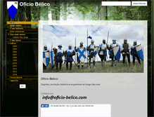 Tablet Screenshot of oficio-belico.com